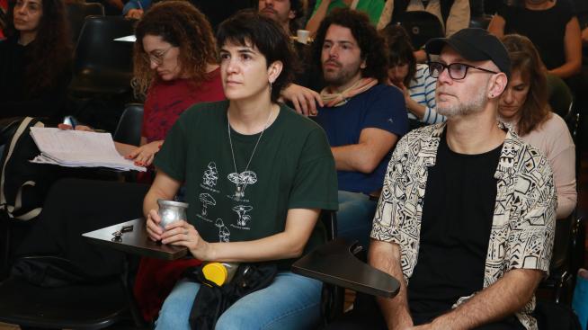 Estudiantes en sede Puan.
