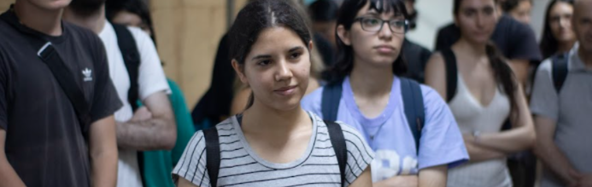 Ingresantes en sede Puan.