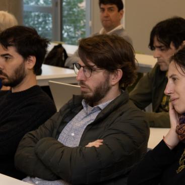 Estudiantes en Puan.