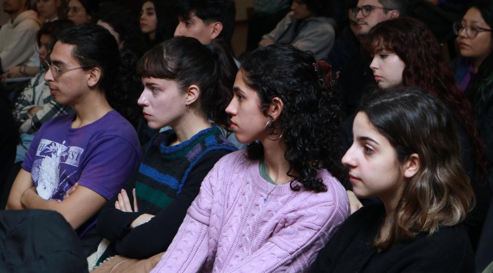 Estudiantes en Puan.