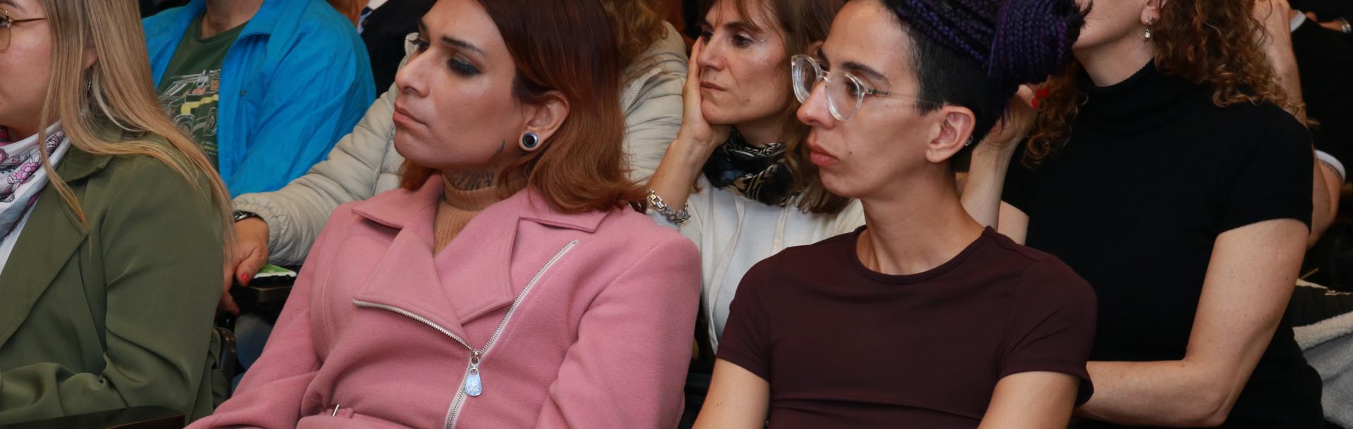 Estudiantes en Puan.