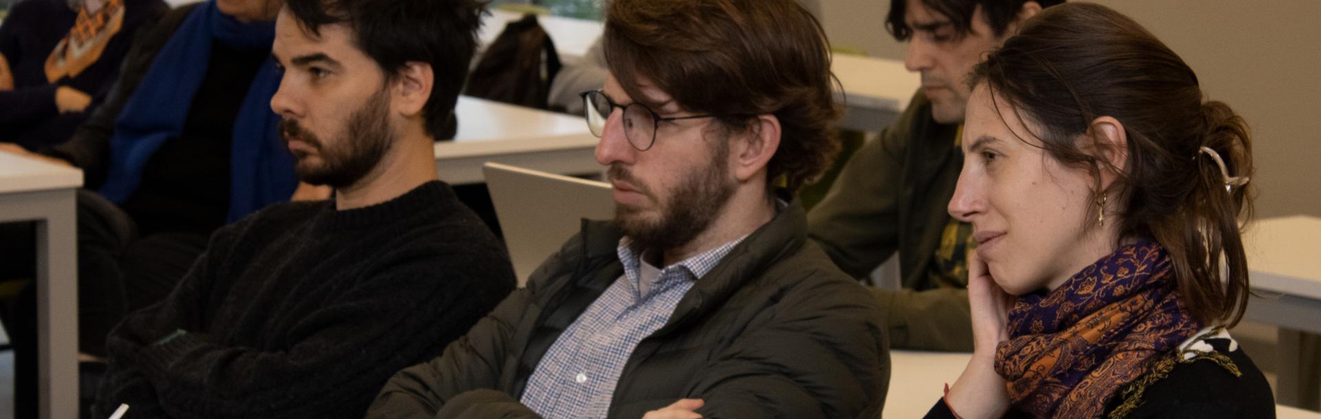 Estudiantes en Puan.